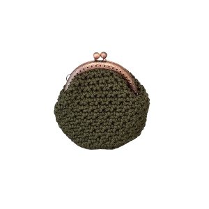 πλεκτό γυναικείο πορτοφόλι crochet pocket