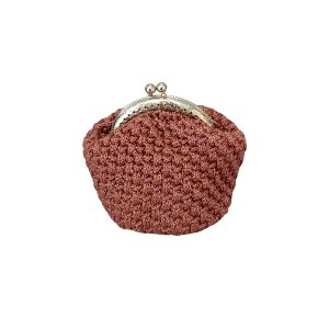 πλεκτό γυναικείο πορτοφόλι crochet pocket