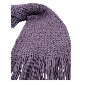 πλεκτό γυναικείο κασκόλ crochet scarf