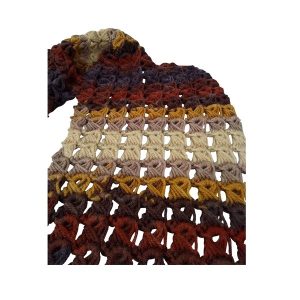 πλεκτό γυναικείο κασκόλ crochet scarf