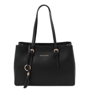 Alternative view of Γυναικεία τσάντα δερμάτινη L037